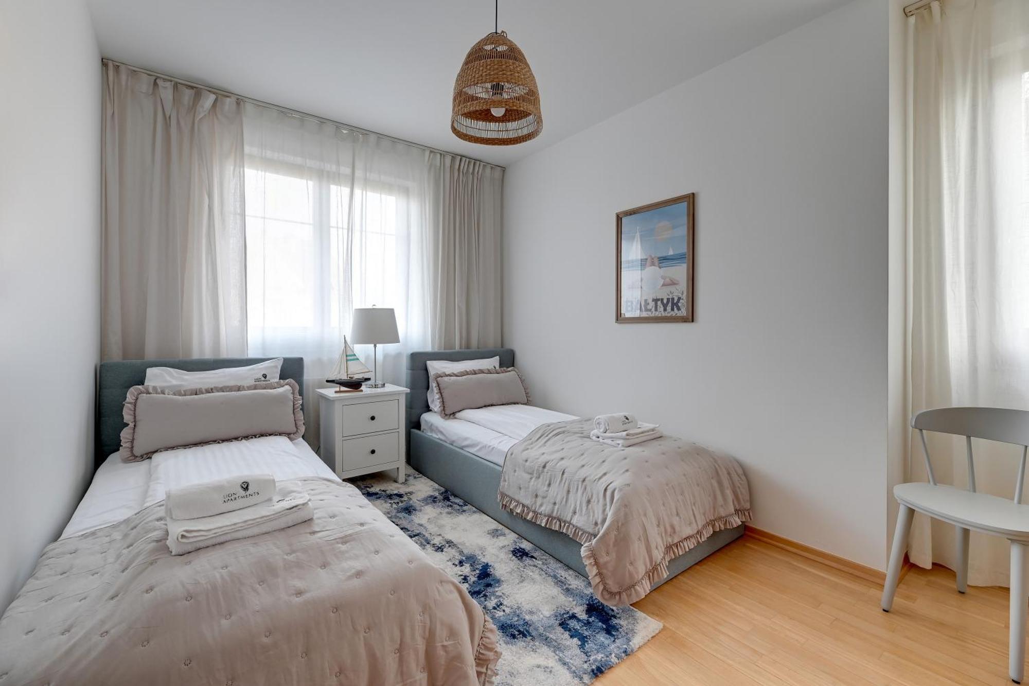 Lion Apartments - Amalfi Quiet Family 3 Bedr Apartment Sopot Eksteriør billede